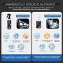 Kit Rénovateur Phare Voiture, Kit Polissage Voiture, Rénovateur Phare, Élimine Rayures et Jaunissement, Restaure Transparence, l
