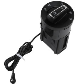 YAOPEI Interrupteur de Phare pour Golf 4 Polo Bora Jetta Passat Transporter | Automatique Interrupteur de Phare Antibrouillard a