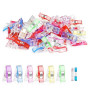 Wonder Pince Couture 100 PCS Plastique Couleurs Assorties Clips Tissu Multifonctionnels