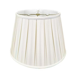 Royal Designs Empire Abat-jour plissé Blanc 10 x 14,5 x 10 cm