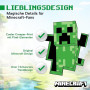 Minecraft Hoodie Boys Kids Gamer Black Creeper Inside Pull à Capuche