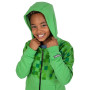 Minecraft Hoodie | Jeu Sweat Garçon | Sweat Garçon | Sweat Zippé Garçon | Sweat Ado Garçon | 5 Et 13 Ans