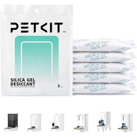 PETKIT Lot de 5 paquets de déshydratants de rechange pour distributeurs intelligents