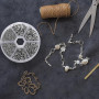 Lot de 370 Fermoir Collier Qualité, Fermoir Bracelet, Attache Bracelet | Fermoirs Mousquetons kit, pour Fabrication De Bijoux, P