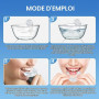 Attelle Anti Ronflement, Réutilisable AntiRonflement Gouttiere Dentaire, Ronflent Snoring Mouth Guard, anti ronflement pour Homm