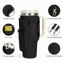 AYESY Sac de Transport de Bouteille d'eau, Noir Stanley 40oz Tumbler Sac Bouteille d'eau avec Pochette de Téléphone bandoulière