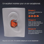 Beats - Powerbeats Fit - Écouteurs de Sport sans Fil à réduction du Bruit avec Ajustement Parfait, IPX4, jusqu'à 30 h d'autonomi
