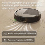 iRobot Roomba 115 Combo - Robot Aspirateur Laveur 2en1 - Puissance d'Aspiration de 15KPa - Brosse latérale étendue - Lingette de