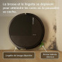 iRobot Roomba 115 Combo - Robot Aspirateur Laveur 2en1 - Puissance d'Aspiration de 15KPa - Brosse latérale étendue - Lingette de