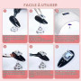 Gel à ongles 3D - 10 g - Multifonctionnel - Rhinestone Glue - Gel de construction transparent - Pour nail art 3D, sculpture, scu