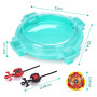Burst Arène Set, Cadeau de Jeu pour Les garçons, Enfants à partir de 6 Ans | 6 toupies et 2 lanceurs, Stadium de combat