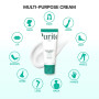 PURITO Panthenol 10% Cream pour peaux sensibles, 100 ml | Réparation de la barrière cutanée, soin visage, peaux à imperfections,