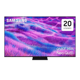 Samsung TV AI 55QN80F Neo QLED 4K 55 pouces (138 cm) Smart TV 2025 | Mini LED, Quantum Matrix Core, NQ4 AI Gen2, Airplay, HDR, D