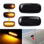 Clignotant dynamique LED pour A-udi A3 S3 8P A4 S4 RS4 B6 B7 B8 A6 S6 RS6 | pour Indicateurs latéraux Fumée ,Une paire
