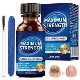 30ML Soin Ongles Pour Pied Main, Soin Professionnel Pied Avec lime à ongles, Nourrissantes et Améliorer pour Ongles, Pour Cassan