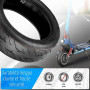 Amitor Pneu Sans Chambre à Air 10x2.70-6.5 avec Valve, 10x2.70-6.5 Pneu Tubeless 10 Pouces avec Anti-Usure, Adhérence Supérieure