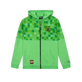 Minecraft Hoodie | Jeu Sweat Garçon | Sweat Garçon | Sweat Zippé Garçon | Sweat Ado Garçon | 5 Et 13 Ans
