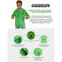 Minecraft Hoodie | Jeu Sweat Garçon | Sweat Garçon | Sweat Zippé Garçon | Sweat Ado Garçon | 5 Et 13 Ans