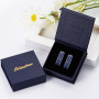 Boucles d'oreilles pour hommes Créoles Viking Hommes Noir Celtes Viking Bijoux d'oreilles Bijoux nordiques pour femmes