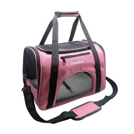 ZaneSun Sac de transport souple pour chat et chien de petite taille, chaton, chiens, chiots, approuvé par les compagnies aérienn