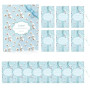 SCENTORINI Sachets Parfumés, Parfumés de Coton Frais 14 sachets | Frais pour Tiroirs, Armoires, Voitures, et Garde-Robes, Parfum