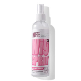 immetee Spray démêlant sans rinçage pour perruques en cheveux naturels et synthétiques, spray démêlant et facilite le coiffage,