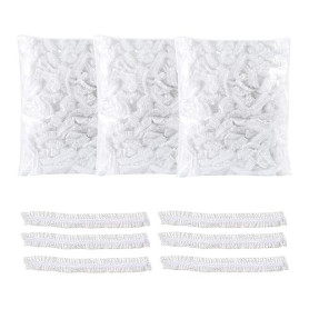 Lot De 300 Film Etirable Alimentaire, Couvre Plat Elastique, Sac De Conservation Frais, RéFrigéRateur, Couvercle En Plastique éL