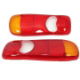 2x Feux Arrière En Verre Compatible avec Renault Master Premium Peugeot Boxer Citroen Jumoer Fiat Ducato Mitsubishi Mascott VW T