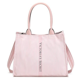 Victorias Secret Sacs fourre-tout à main pour femme, grand sac de plage en toile, sac à bandoulière pour plage, voyage, shopping