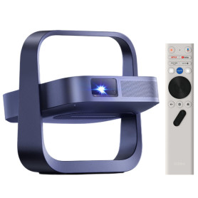 XGIMI Elfin Flip Laser Videoprojecteur Portable 1600 ISO lumens | Home Cinéma,1080p, Triple Laser, HDR10, Google TV & Netflix, A