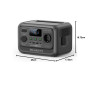 BLUETTI Elite 30 V2 288Wh & 600W Générateur Électrique Portable | (Pic 1500W) Recharge 0-100% en 70 min, Solaire/CAC/Voiture, St