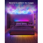 Govee Ruban LED 5M, RGBIC Bande LED avec Contrôle de Segment | Synchronisation Musicale, 64 Modes Scène, Contrôlable via APP, Ch