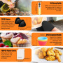 21PCS Accessoires Air Fryer, Accessoires pour Ninja Foodi Dual AF400EU AF300EU SL400EUCP Double Stack XL, Moule Silicone Air Fry