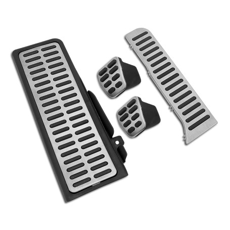 Pédale Capuchons Repose-pieds Compatible avec V-W Golf 5 6 S-eat Leon S-koda Octavia T-iguan T-ouran