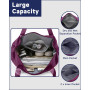 Arxus Sac de Voyage à roulettes 25L-55L Extensible Fourre-Tout Pliable | Valise Souple pour Femme Homme Rangement, Bagage à Main