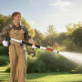 VEVOR Lance Télescopique pour Nettoyeur Haute Pression 6358 mm, Baguette de Pulvérisation Télescopique 4000 psi avec Rallonges,