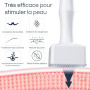 Mr.roller Derma Stamp, Derma Stamp, 0-3 mm 140 broches professionnel Microneedle Dermastamp pour la croissance des cheveux, de l