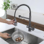 Robinet De Cuisine À 3 Voies Avec Douchette Extractible, Mitigeur De Cuisine Pour Filtre À Eau, 2 En 1 Mitigeur Évier Cuisine Po