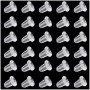 200 Pièces de bouchons d'oreille en silicone transparent, bouchons de boucle d'oreille, boucles de sécurité pour boucle d'oreill