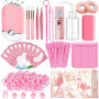 Extension Cils Kit Accessoires Lash Séchoir à Cils USB Portable Nano Pulvérisateur Miroir Pince Gel Patch de Cils Ruban Adhésif