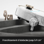 MOVA V70 Ultra Complete Robot Aspirateur, Blanc | Extension de Serpillière 16 cm et Brosse Latérale 12 cm, Aspiration 40 000 Pa,