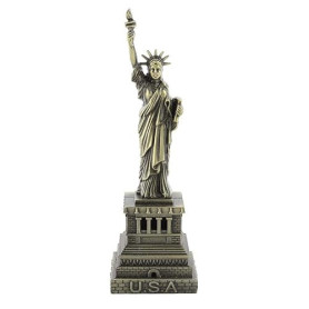 Statue de la Liberté, Statue Décorative En Métal Faite à la Main de la Liberté En Cuivre, Figure Américaine De New York Pour Sou