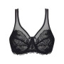 DIM Femme – Soutien-Gorge Generous Essentiel x1 | avec Armatures | Maintien Confortable | Dentelle & Tulle Transparent
