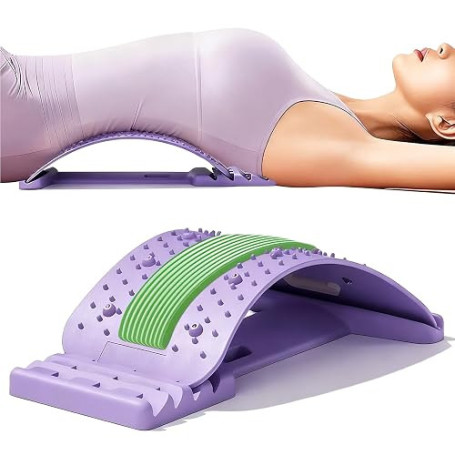 Planche de Soutien Lombaire, Etireur Lombaire, Civiere Lombaire de Massage | Masseurs pour le Dos, Équipement de Stretch Soutien