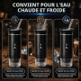 HOVCEH Machine à Espresso Portable 3 en 1, Cafetiere Portable Rechargeable USB, Machine Expresso Portable 3 en 1, Cafetière Port