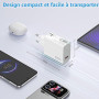 Chargeur 100W pour Xiaomi REDMI Note 17 pro max 17T REDMI Note 15 Pro+ | pour Hyper-Charge Adaptateur Secteur pour Xiaomi 17 15