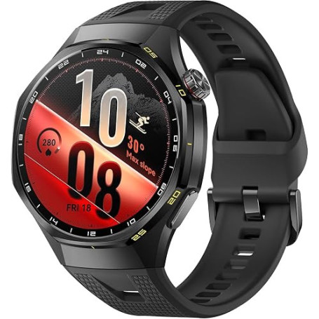 Huawei Montre Intelligente Watch GT 7 Pro 46 mm, ECG, GPS, Batterie 21 | Montre connectée avec boîtier en alliage de titane avec