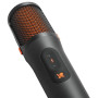 JBL EasySing Mics, 2 Microphones Karaoké, Noir | Sans Fil, avec IA, Suppression Vocale en Temps Réel et Dongle PartyBox USB-C