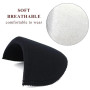 4 Paires Epaulette Vêtement Coussinets D'épaule en Mousse D'épaulettes en Éponge Épaulettes pour Veste Blazer T-Shirt Robe Vêtem