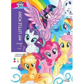 Coloriages Mystères - My Little Pony: Colorie les chiffres et découvre l'image